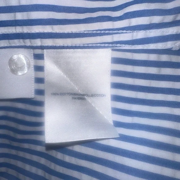 Lands end button up T-shirt - Picture 3 of 3